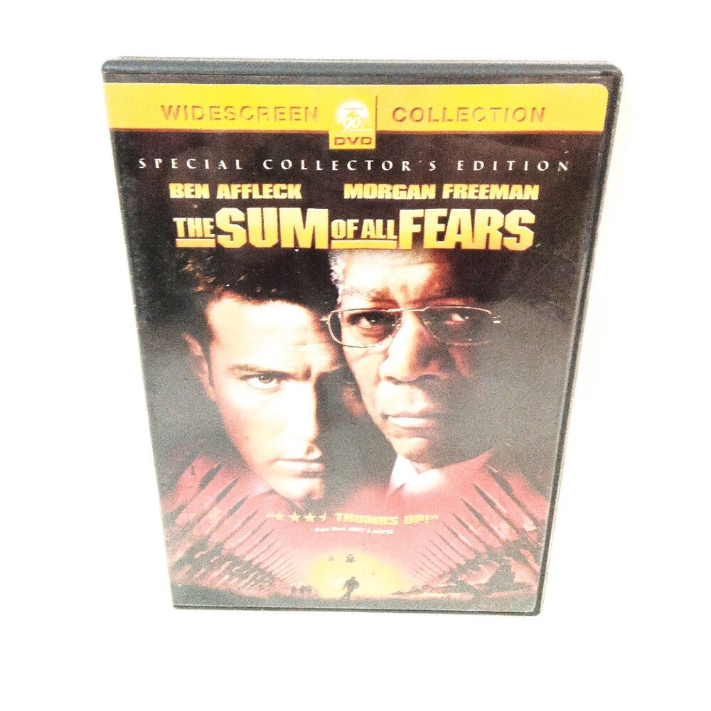 Sum of All Fears DVD Action & Adventure